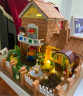 爸爸妈妈儿童盖房子玩具小泥瓦匠建筑师房子拼装模型砖头搭房子过家家礼物 晒单实拍图