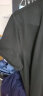 JEEP吉普短袖T恤男短裤运动套装休闲两件套夏季新款商务中青年舒适圆 灰杏色 L （125斤-145斤） 实拍图