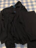 倍军长袖体能服套装男训练服春秋透气运动服速干冬季体能服 藏蓝色 体能套装(上衣+长裤) 190/112-116 实拍图