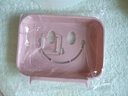 萨夫百德浴室壁挂无痕贴笑脸肥皂盒创意家居免打孔卫生间沥水香皂盒 北欧粉 实拍图