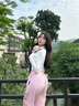 PAXA派可夏头戴式无线耳机蓝牙AI智能翻译同声传译 重低音无线耳麦超长续航高音质手机电脑游戏适用 云岩白【128种语言+AI实时翻译】 实拍图