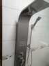 欧圣迪（OSD）不锈钢淋浴屏恒温花洒套装沐浴屏淋雨喷头挂墙式淋浴花洒龙头 L1本色【冷热款】3功能 实拍图