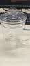 红铁普  飘逸杯全玻璃内胆耐热办公大水杯子过滤花美体杯三件套360ml 玻璃杯薄高透 360ml 实拍图