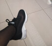 昂智（ANGZHI）品牌牛皮老爹鞋女夏季网面女鞋2024年新款厚底增高休闲运动鞋女 G232杏色 5.5厘米 39 实拍图
