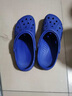 CROCS卡骆驰洞洞鞋贝雅男鞋女鞋轻便耐磨一脚蹬拖鞋休闲鞋|10126 青花瓷蓝-4JL 45 (290mm) 实拍图