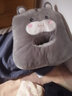 午睡枕办公室腰枕腰靠趴睡枕趴趴枕秋冬小学生教室暖手午休枕抱枕枕头趴着睡觉神器 仓鼠暖手午睡枕 实拍图