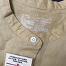 无印良品 MUJI 女式 亚麻水洗 立领衬衫 长袖 740158 BCB08A0S 暗黄色 L 实拍图