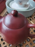 容山堂 紫砂壶 宜兴手工原矿大红袍西施石瓢茶壶功夫茶具 实拍图