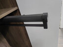 浅居裤架抽拉伸缩架滑轨鹅型裤抽裤挂衣柜衣杆挂裤子抽拉架多功能衣架 雅黑镜面款【柜深＞51cm】单个装 实拍图