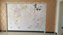 米柔 8D家和富贵 电视背景墙壁画 大型无缝整张壁纸 5D凹凸几何方块沙发 花朵浪漫欧式卧室 16D（无缝）凹凸晶雕壁画/平方 实拍图