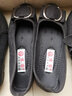 京睿老北京布鞋女鞋单鞋工作鞋豆豆鞋聚氨酯底防滑韩版妈妈鞋平底黑色 黑色A36 36 实拍图