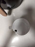 莲泽 陶瓷马克杯子礼盒情侣水杯送礼创意咖啡杯办公水杯带盖带勺子 【2条礼盒装】白色情侣对杯 实拍图