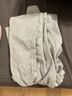新一步（XINYIBU）春秋睡衣女士纯棉圆领套头宽松遛弯长袖休闲家居服套装可外穿 1151-藕色 XL 建议165-170cm，115-130斤 实拍图