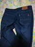 皮尔卡丹牛仔裤男冬季商务长绒棉柔软舒适弹力休闲直筒裤男士黑色32码 实拍图