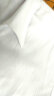 佐马仕短袖衬衫女工装衬衣女士商务休闲修身职业装女装夏季工作服正装 V·领白色斜纹DV2663 L/37码（100斤-110斤） 实拍图