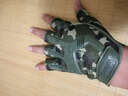 欧鹿雅顿战术格斗海豹手套男秋冬保暖户外运动健身防滑骑行开车半指手套 实拍图