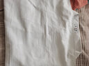 罗蒙短袖衬衫男商务休闲工装衬衣吸汗透气男士衬衫 淡蓝色平纹804 44 实拍图