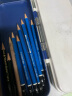 施德楼（STAEDTLER）素描铅笔100蓝杆专业绘图绘画学生速写工具-2H（12支装） 实拍图