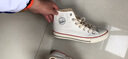 回力帆布鞋男女鞋复古透气高帮帆布鞋子男经典运动板鞋情侣休闲跑步鞋 白色(复古升级版) 43 实拍图