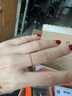 喜钻18K金群镶钻戒对戒钻石戒指简约时尚排戒可叠戴尾戒新年礼物 18K玫瑰金19分 实拍图