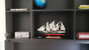 Snnei木质仿真帆船模型摆件 办公室电视柜装饰品 一帆风顺手工艺船 《瑞克莫斯号》50cm 晒单实拍图