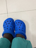 CROCS卡骆驰洞洞鞋贝雅男鞋女鞋轻便耐磨一脚蹬拖鞋休闲鞋|10126 青花瓷蓝-4JL 36 /37(220mm) 实拍图
