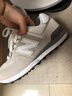 NEW BALANCE NB574官方休闲鞋男鞋女鞋夏季透气网鞋复古经典百搭网面运动鞋 浅灰色 ML574EVW 37.5 (脚长23cm尺码详询客服) 实拍图