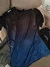步锐特运动套装男夏季跑步健身服冰丝速干短袖羽毛球服篮球短裤速干衣 蓝色套装 4XL（推荐体重170-190斤） 实拍图