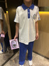 青青世界深圳校服小学生凉感透气柔软舒适运动服男女短裤夏长裤薄吸湿排汗 特版小学夏运套装（女) 120 实拍图