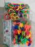 教玩世家（JWANJ）积木塑料拼插拼装玩具儿童智力早教宝宝幼儿园亲子1-3-6周岁拼搭 500克 实拍图