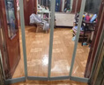 方贝磁铁自吸软门帘空调隔断pvc透明塑料挡风防冷气超市商场门帘定做 升级款1.6mm厚无封底 宽0.4米*高2米/1片 实拍图