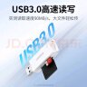 绿联（UGREEN）USB3.0高速读卡器 多功能SD/TF读卡器多合一 支持手机单反相机行车记录仪监控存储内存卡40751 实拍图