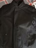 啄木鸟外套男士夹克春秋季新款商务休闲风工装茄克衫免烫抗皱立领上衣服 2110#黑色 加绒 3XL (建议148-163斤) 实拍图