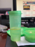 特百惠（Tupperware）微波饭盒可加热午餐便携套装 1L长方形便当盒午餐盒 绿色三件套 实拍图