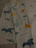 南极人（Nanjiren）儿童睡衣男童夏季薄款绵绸长袖可外穿宽松家居服套装白色恐龙110 实拍图