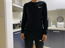 耐克（NIKE） 男子运动套装2025新款有氧健身训练跑步紧身衣T恤衫 紧身裤 短裤 黑色/健身修身两件套/晒图退5 2XL/185 实拍图
