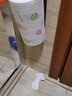 摩尚 厨房纸巾架免打孔保鲜膜抹布收纳挂架橱柜卷纸架置物架厨房用 灰色-单个装 实拍图