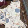 铂呐苓女士睡衣女 大码长款秋冬开衫睡衣宽松女士可外穿家居服套装 睡衣套装【小鸭子】 L 实拍图