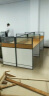时仁（ShiRen）办公家具办公桌椅组合员工桌电脑桌现代简约屏风隔断办公室卡座 王字型四人位【含柜】 实拍图