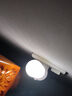 腓立比led床头小夜灯插电夜光母婴儿护眼伴睡喂奶睡眠起夜卧室夜晚睡觉 白色节能款（白光） 带开关 实拍图