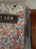 AB内衣夏装纯棉短袖开衫中老年妈妈汗衫上衣宽松家居服 凤羽 2XL (170/100) 实拍图