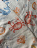 良良（liangliang）婴儿凉席冰丝 夏季竹纤维宝宝凉席垫 新生儿床品垫子 幼儿园床 奇幻远洋 130*70cm 实拍图