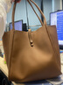 花丫花丫托特包女 大容量托特包子母包上课通勤单肩手提包休闲腋下包 【卡其色（内含小包）】 实拍图
