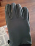 Naturehike挪客防泼水软壳手套防滑冬季加绒厚保暖骑行跑步运动开车登山防寒 月影灰 XL 实拍图