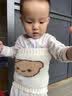 蒂乐肚围婴儿秋冬护肚围幼儿护肚子神器儿童肚兜宝宝腹围护脐带秋冬季 温妮粉【加厚加倍保暖】 18*22cm(0-2岁) 实拍图