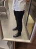 罗蒙（ROMON）男士商务西裤2025新款直筒宽松男裤西装裤春夏季休闲长裤子通勤裤 黑色 春季款 32 腰围二尺五 实拍图