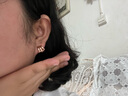 CHARLES&KEITH圈定系列多层金属时尚耳环女士CK5-42120294 Rose Gold玫瑰金色 晒单实拍图