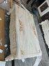 御尊匠心欧式大理石餐桌实木椅子组合长方形奢华家用高档雕花白色经济型 颜色联系客服备注 实拍图