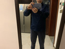 lareen fitty 轻奢 重磅真丝衬衫女长袖春夏新款纯色桑蚕丝上衣修身职业衬衣秋 藏青色 XL 实拍图