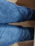 与狼共舞【冰氧吧】春夏复古休闲亲肤直筒裤牛仔裤男 112中蓝 36  晒单实拍图
